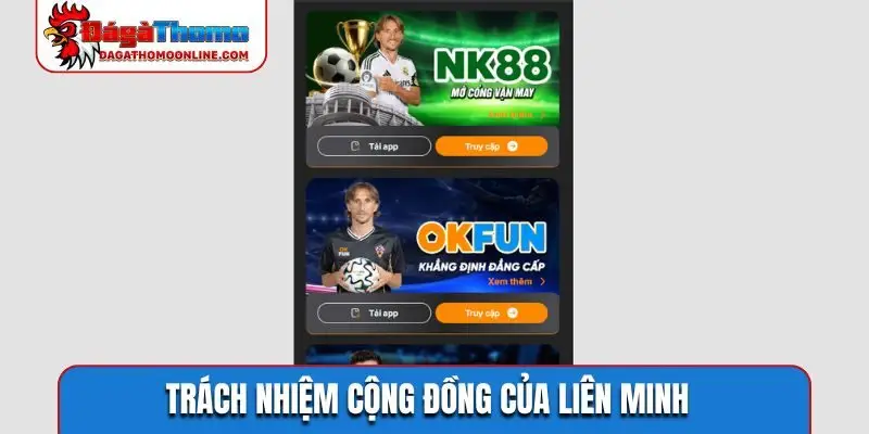 Trách nhiệm cộng đồng của liên minh